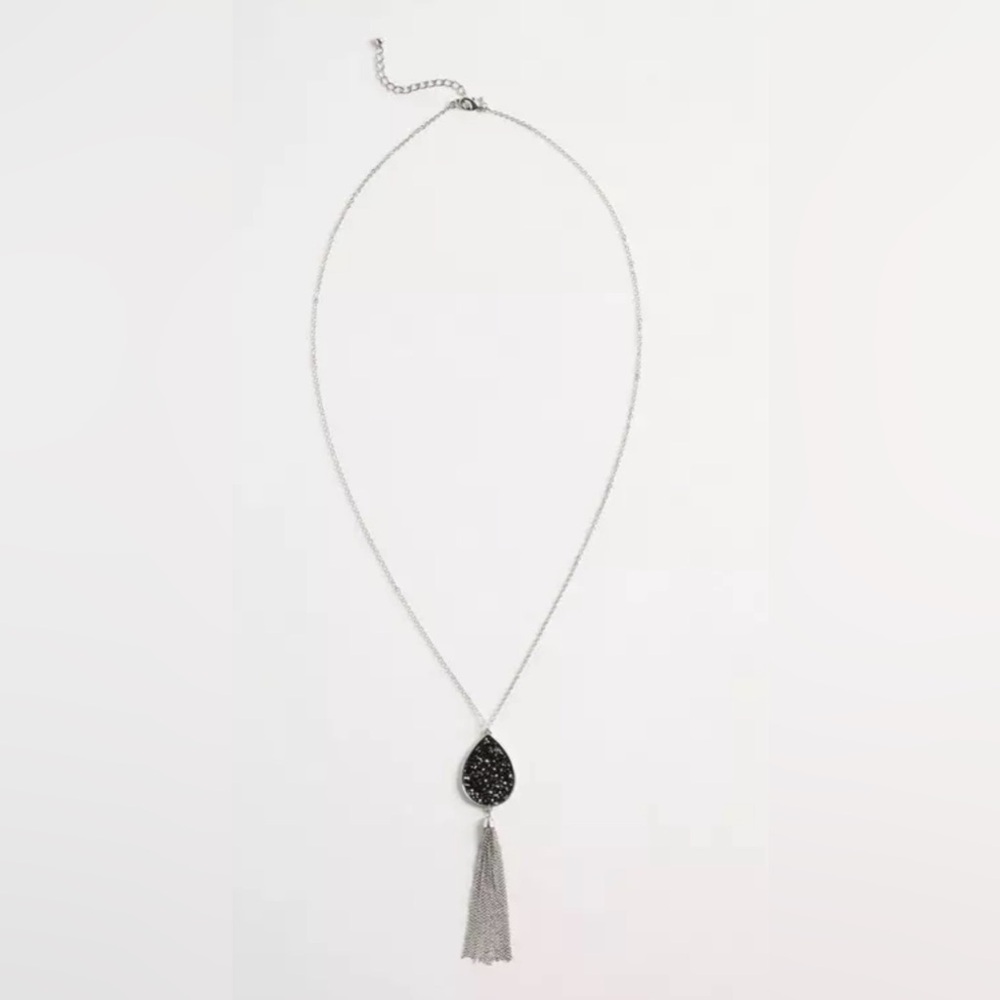 Torrid Glitter Reversible Pendant Necklace
